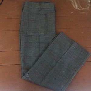 Simply Vera Vera Wang tight plaid cropped bootcut pants, size 12